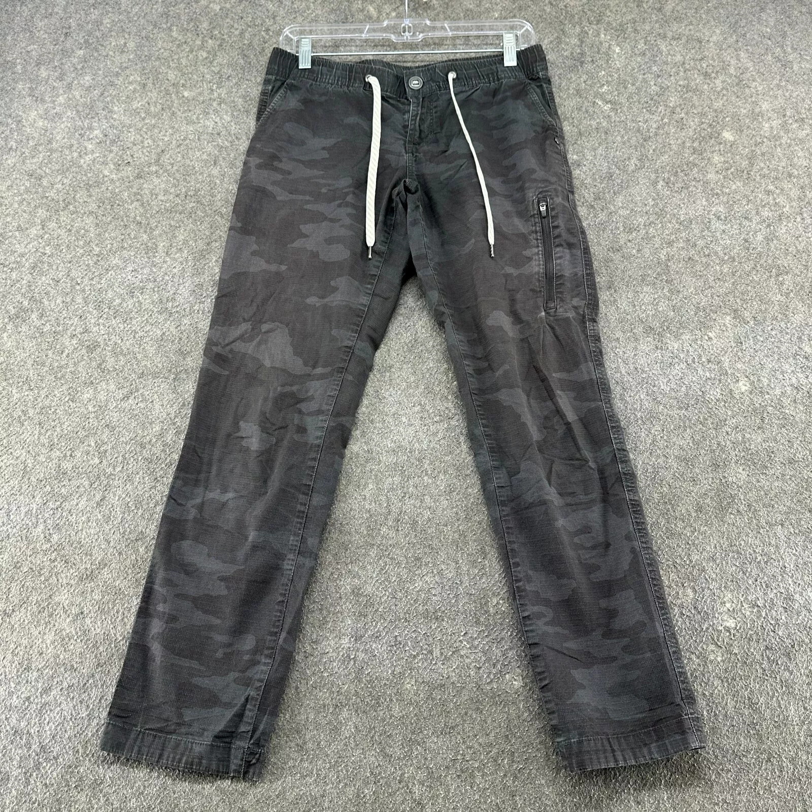 vuori jogger ripstop drawstring camo cargo pocket pants