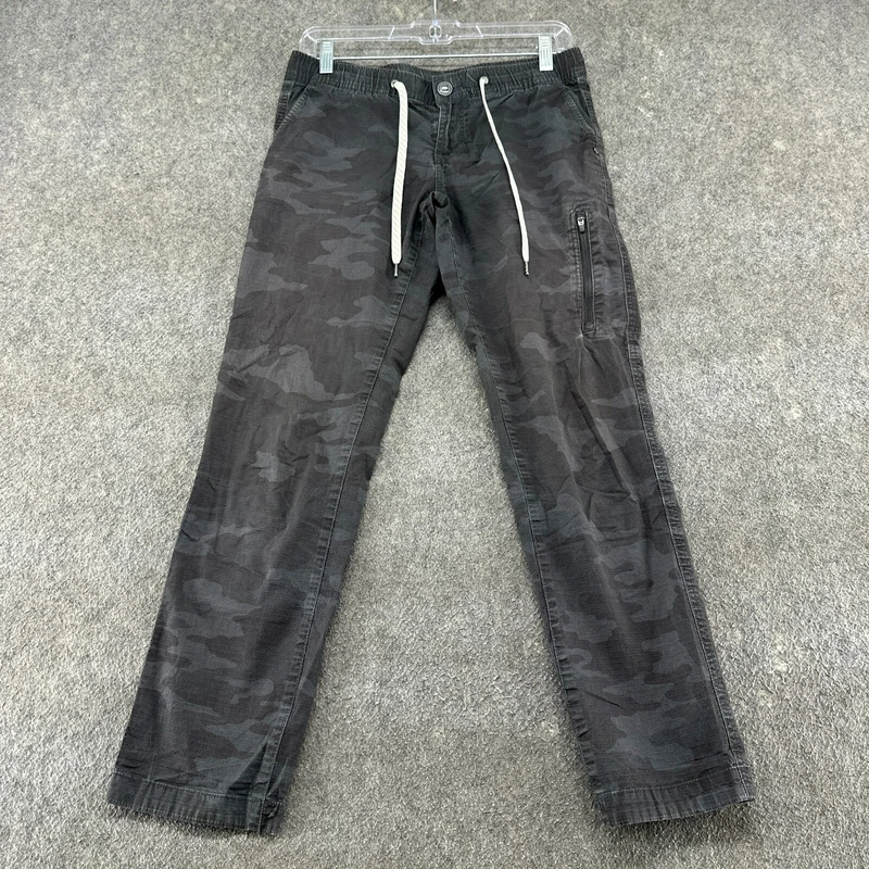 vuori jogger ripstop drawstring camo cargo pocket pants