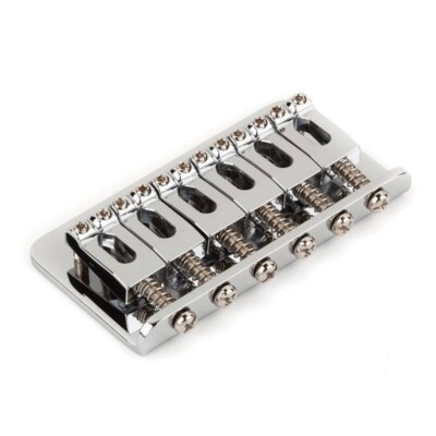 Fender  Fixed Bridge / Hard Tail chrom, String Through