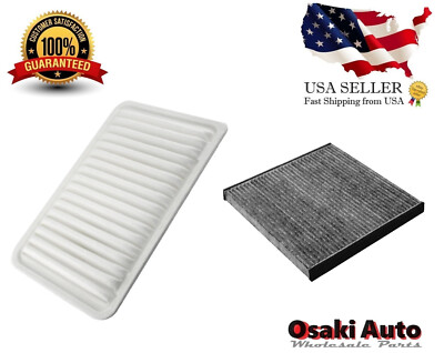 Engine Air Filter + Cabin Air Filter FOR Camry Solara Sienna ES300 330 RX330 350