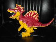 2005 Mattel Imaginext Dinosaur Spinosaurus Sounds Moving snap Mouth Ripper 11" T