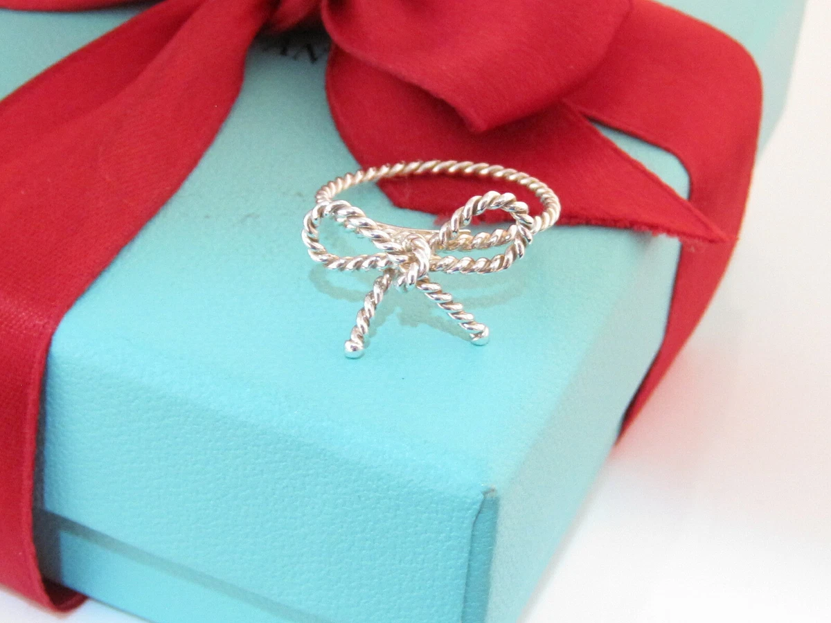 Anello fiocco tiffany clearance