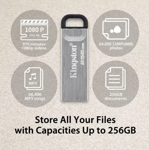 Kingston Kyson USB 3.2 Flash Drive 256GB 128GB 64GB 32GB Memory Stick lot UK - Afbeelding 4 van 8