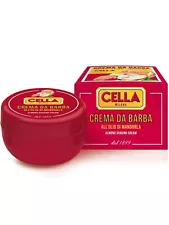 Cella Almond Shaving Creme Bowl 150Gr Italy Man Gift Holidays Christmas Birthday