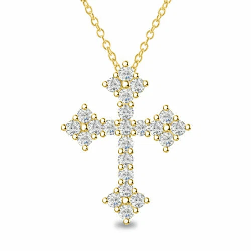 Collane e pendagli di lusso bianchi in argento sterling diamante