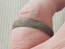 Nice Roman crude copper alloy ring adjustable type A must read description L97v