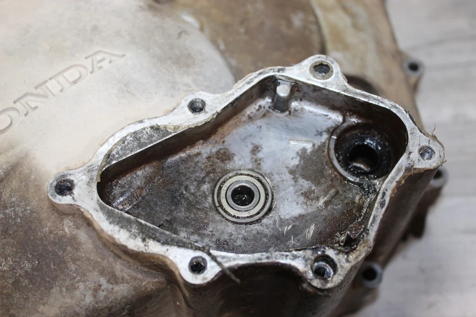 2010 Honda Rancher 420 Trx420 2x4 Es Clutch Side Engine Cover Front Crankcase - Image 3 of 4