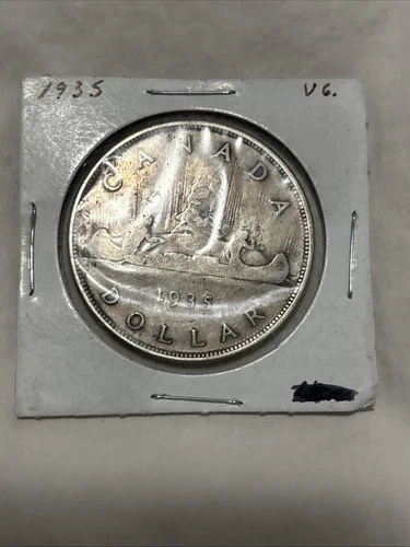 1935 Canada Silver Dollar