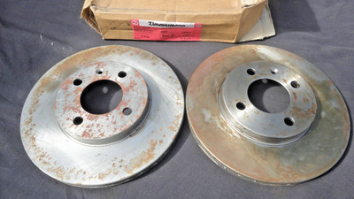 VW GOLF MK2 16V SCIROCCO CORRADO FRONT BRAKE DISCS 321615301D FRONT VENTED 256MM