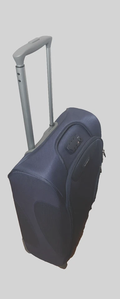 FAST NEU Samsonite  Trolley  BLAU Metallic  Blue Nights  - Bild 4 von 4