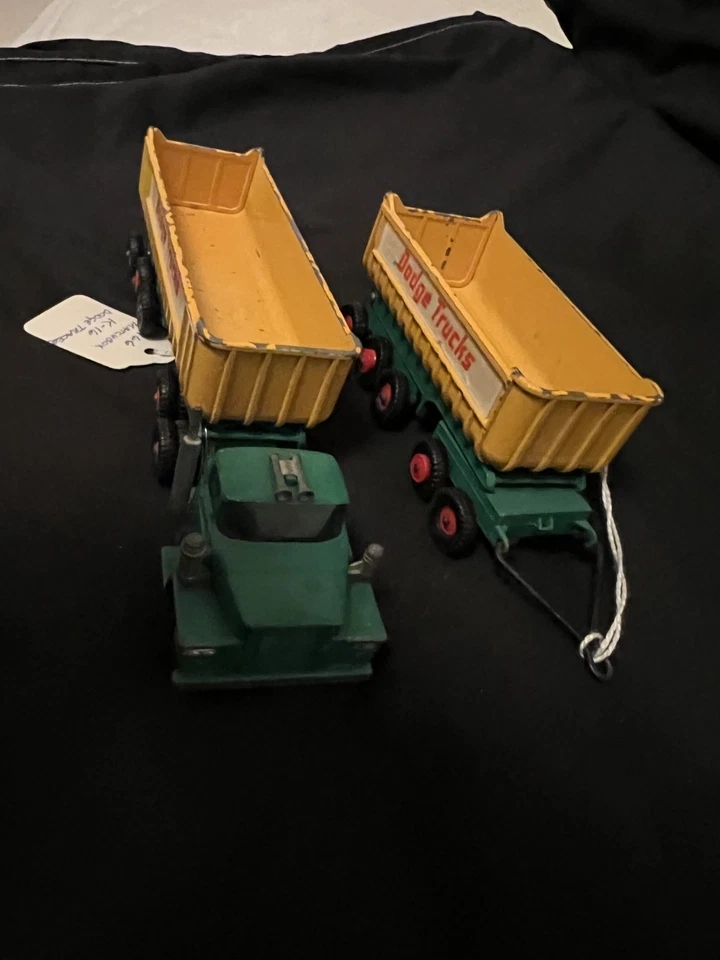 1966 Vintage Lesney Matchbox King Size K16 Dodge Trucks Trailer Fruehauf Tipper - Image 3 of 4