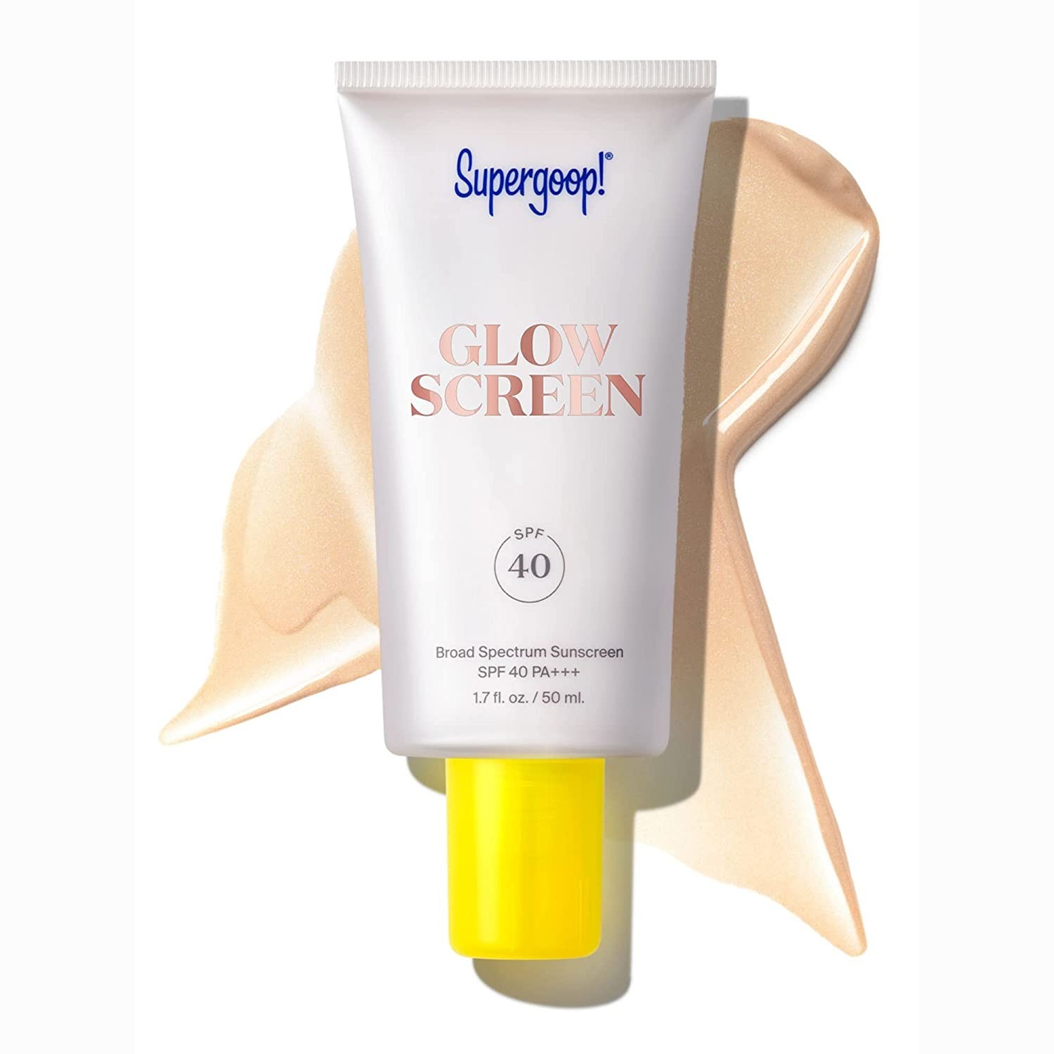Supergoop! Glow Screen Broad Spectrum Sunscreen SPF 40 . 1.7 oz