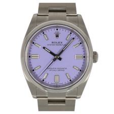 2025 Unworn Rolex Oyster Perpetual 36 Lavender Dial 126000 | Finance Available