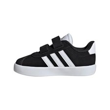 Adidas Unisex-Kids VL Court 3.0, Black/White/Black, 6K
