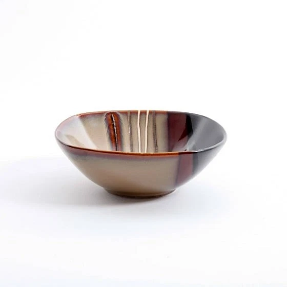 Juego de vajilla bazar marrón para servir para 4 personas fácil de limpiar Foto 4 de 4