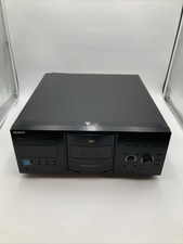 Sony DVP-CX995V Disc Explorer 400 CD/DVD Player Changer Black Read Description