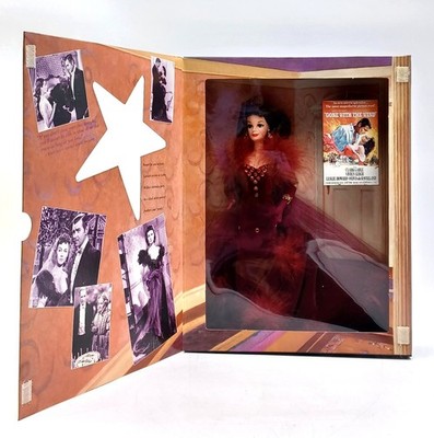 1994 Hollywood Legends Barbie Puppe: Scarlett O'Hara in Red Dress / Mattel 12815