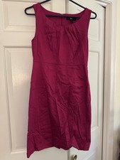 Wet Seal Womens Pink Solid Sleeveless Pleated...