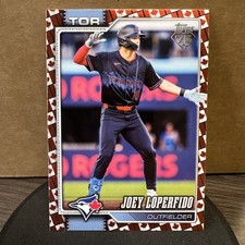 2026 Topps Series 1 Joey Loperfido Canada Independence Day /76 Toronto Blue Jays