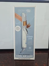 New InfinitiPro Conair 2-in-1 Curl & Straighten Cool Air Luxe