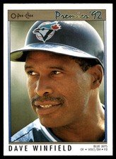 Dave Winfield 1992 O-Pee-Chee Premier #150 Blue Jays MLB READ FREE SHIPPING