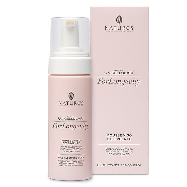 Bios Line Nature's Forlongevity Mousse Detergente Viso 150Ml - Immagine 2