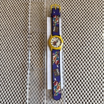 M&M Chocolate Mini's Promotional Watch with Case *NEW*