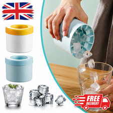 Silicone Ice Cube Mold Round Ice Bucket Summer Homemade DIY Refrigerator Freeze 