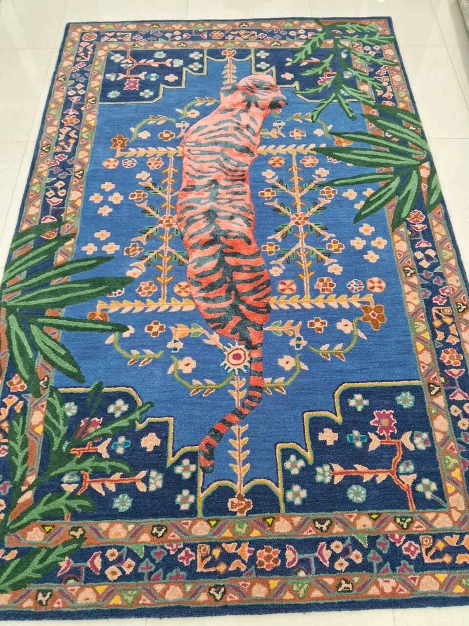 Bengal Tiger Hand-Tufted 100% Wool Soft Area Rug For Living Room , Home Decore..
Opens in a new wind