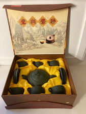 Chinese Tea Set in Decorative Storage Box Brand New