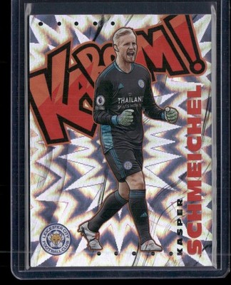 2020-21 Panini Prizm Premier League #9 Kasper Schmeichel Kaboom