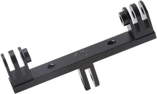 Aluminum Dual Twin Mount Adapter with Two Screw Compatible with DJI Osmo Action