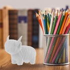 Small Highland Cow Figurine Decoration Scotland Cow Statue Tabletop Decorative