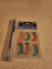 Recollections~Stockings~Dimensional Stickers