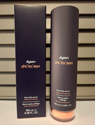 DYSON CHITOSAN POST-STYLE HAIR SERUM 100ml FULL SIZE ** HOLDS & HYDRATES **
