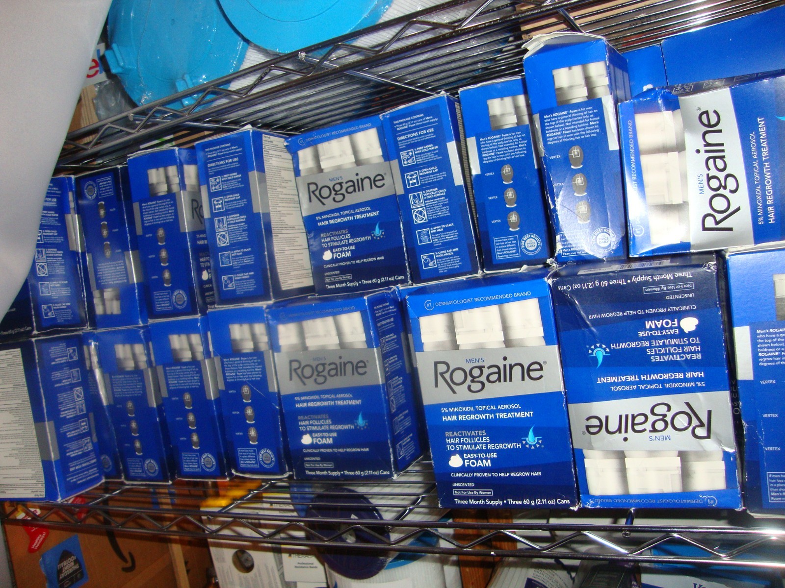 5xGuaranteedAuthenticRogaineFoamMen'sHairGrowth3x2.1floz