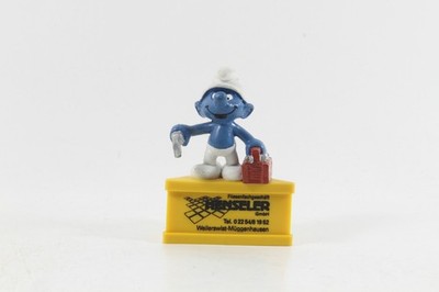 .Smurf Smurfs == Plinth Tiles Henseler Advertising Smurf Schleich