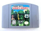 Nintendo 64 Army Men: Sarge's Heroes - N64 (1999) - Authentic - Fast Shipping!