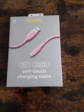 Heyday 6ft USB-A to USB-C Cable- Pink