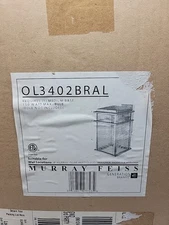 Murray Feiss OL3402BRAL Outdoor Porch Light Wall Lantern Brushed Aluminum New