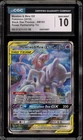 Pokemon Mewtwo & Mew GX Power Partnership Tins Full Art Promo SM191 CGC 10