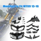 Fit For Yamaha MT09 FZ-09 2013-2016 Motorcycle Headlight Assembly Housing Mirror