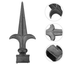 Fence Metal Finials Garden Decorative Post Topper Outdoor Fence Cap