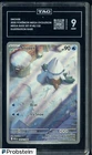 2025 Pokemon Mega Evolution Base Set #140 Snover Illustration Rare TAG 9