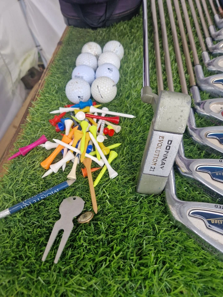 Ladies Donnay Evolution Golf Club Set & Cart Bag - Ladies Flex Shafts - RH - Image 2 of 4