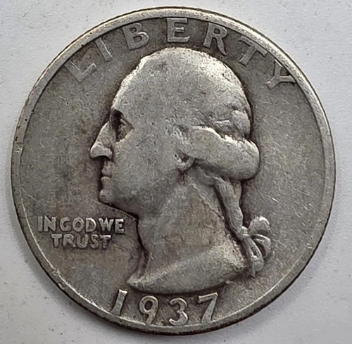 *SILVER* 1936-S  Washington Quarter -《Great Way To Buy Silver!!》