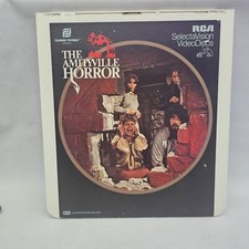 Vintage 1979 The Amityville Horror Movie CED RCA SelectaVision Video Disc