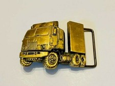 Belt Buckle - Semi Truck