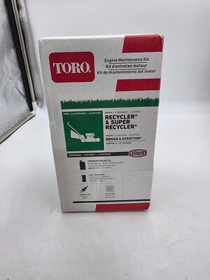 Toro Power Engine Maintenance Kit Super Recycler For Briggs & Stratton Quantum