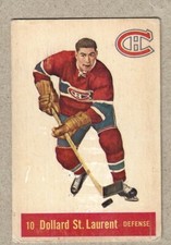 1957/58 Parkhurst Hockey - Dollard St Laurent #10 - Nice Condition - Ex+